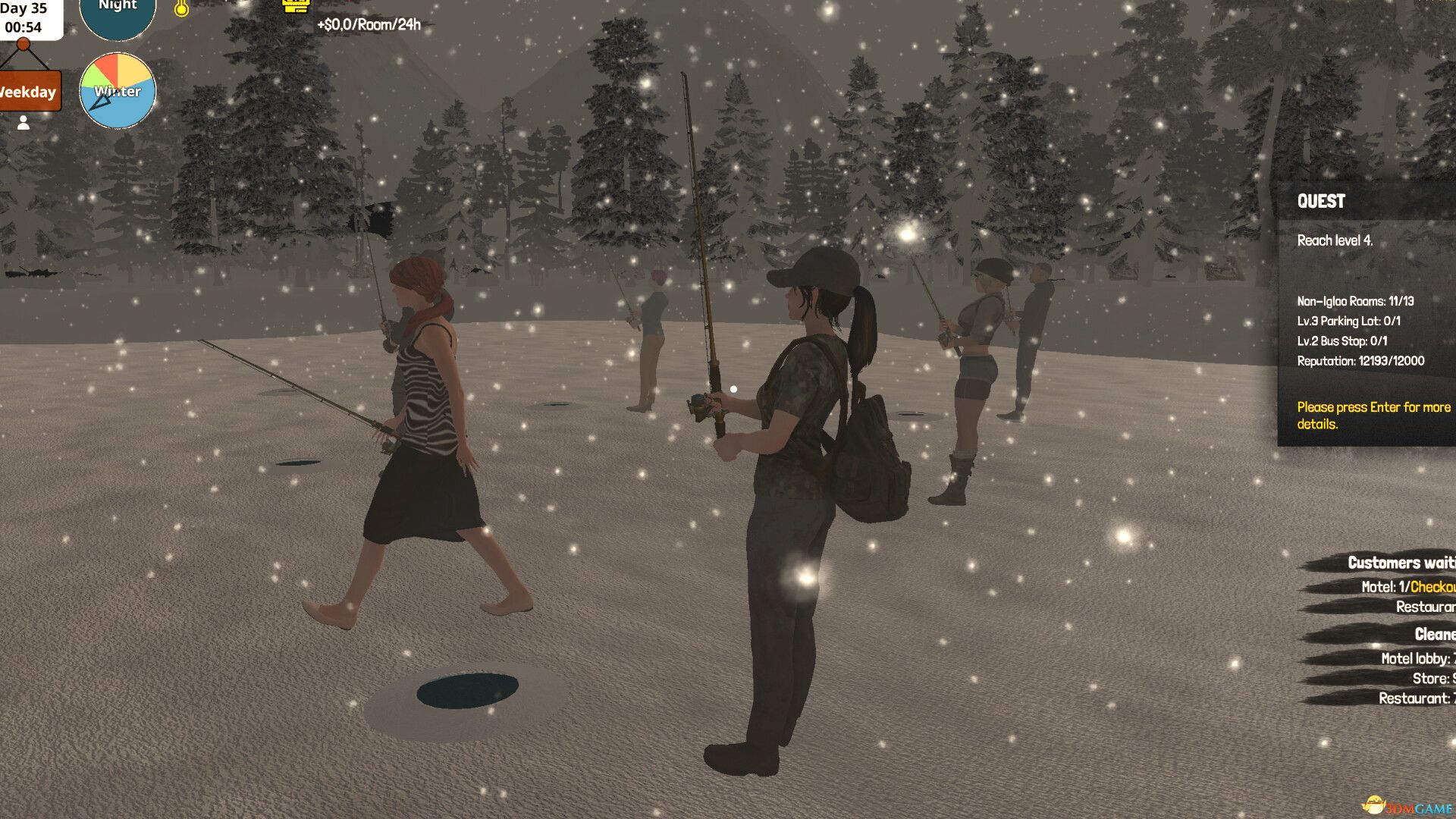 北极汽车旅馆模拟器（Arctic Motel Simulator）官方中文 v3.0.2 |解压即玩|