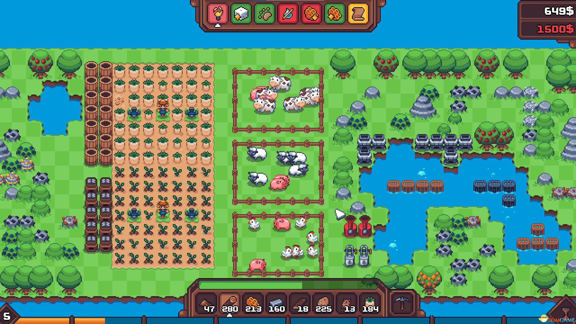 另一个肉鸽农场(Another Farm Roguelike: Rebirth)官方中文 |解压即玩|