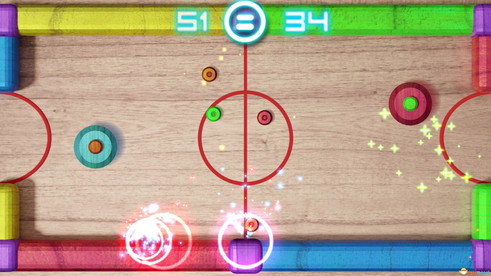 荧光曲棍球(Glow Hockey)Build 13618282 |解压即玩|