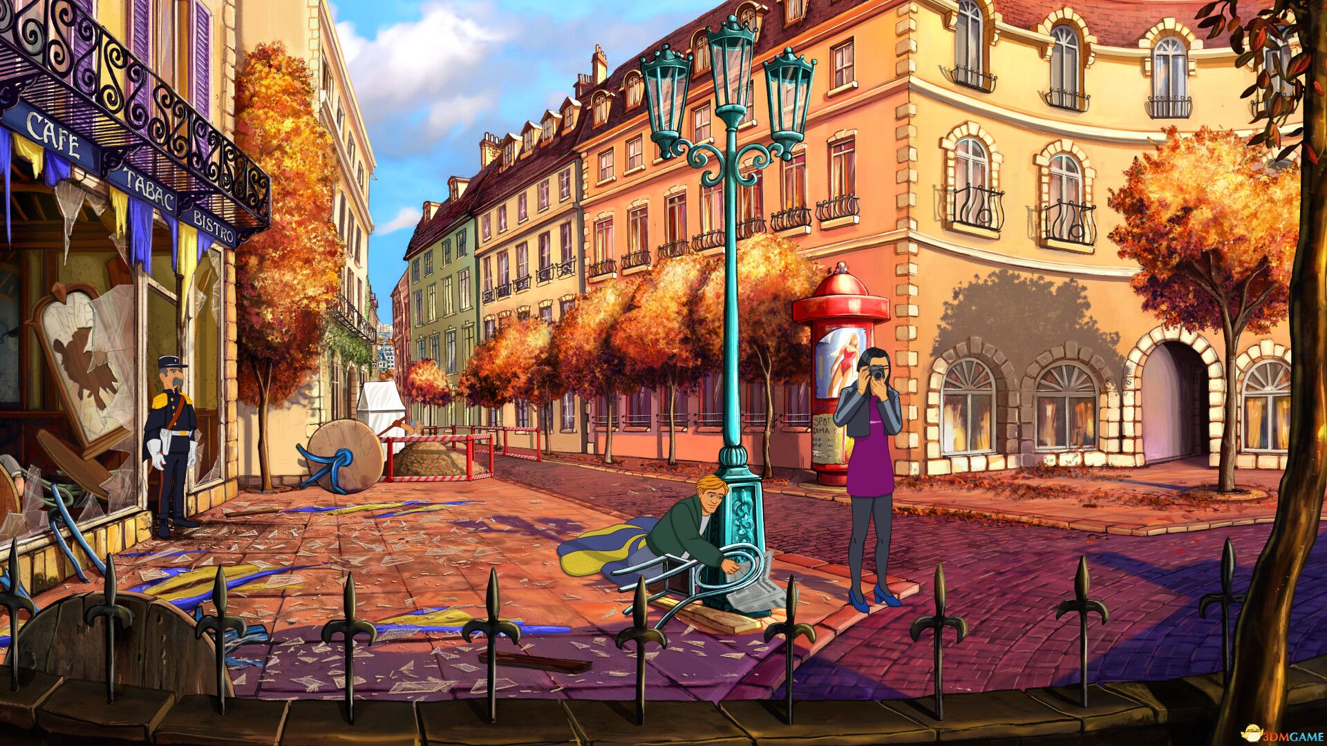 断剑传说：圣殿阴谋重制版（Broken Sword Shadow of Templars）v1.10 DINOByTES镜像版