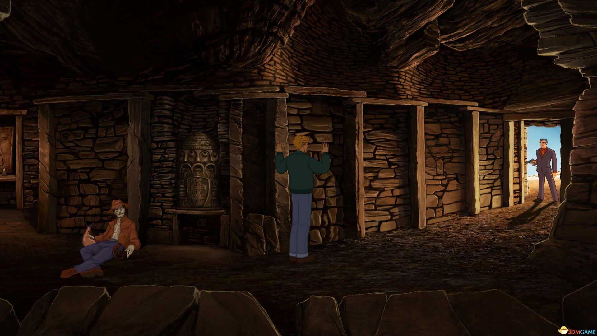 断剑传说：圣殿阴谋重制版（Broken Sword Shadow of Templars）v1.10 DINOByTES镜像版