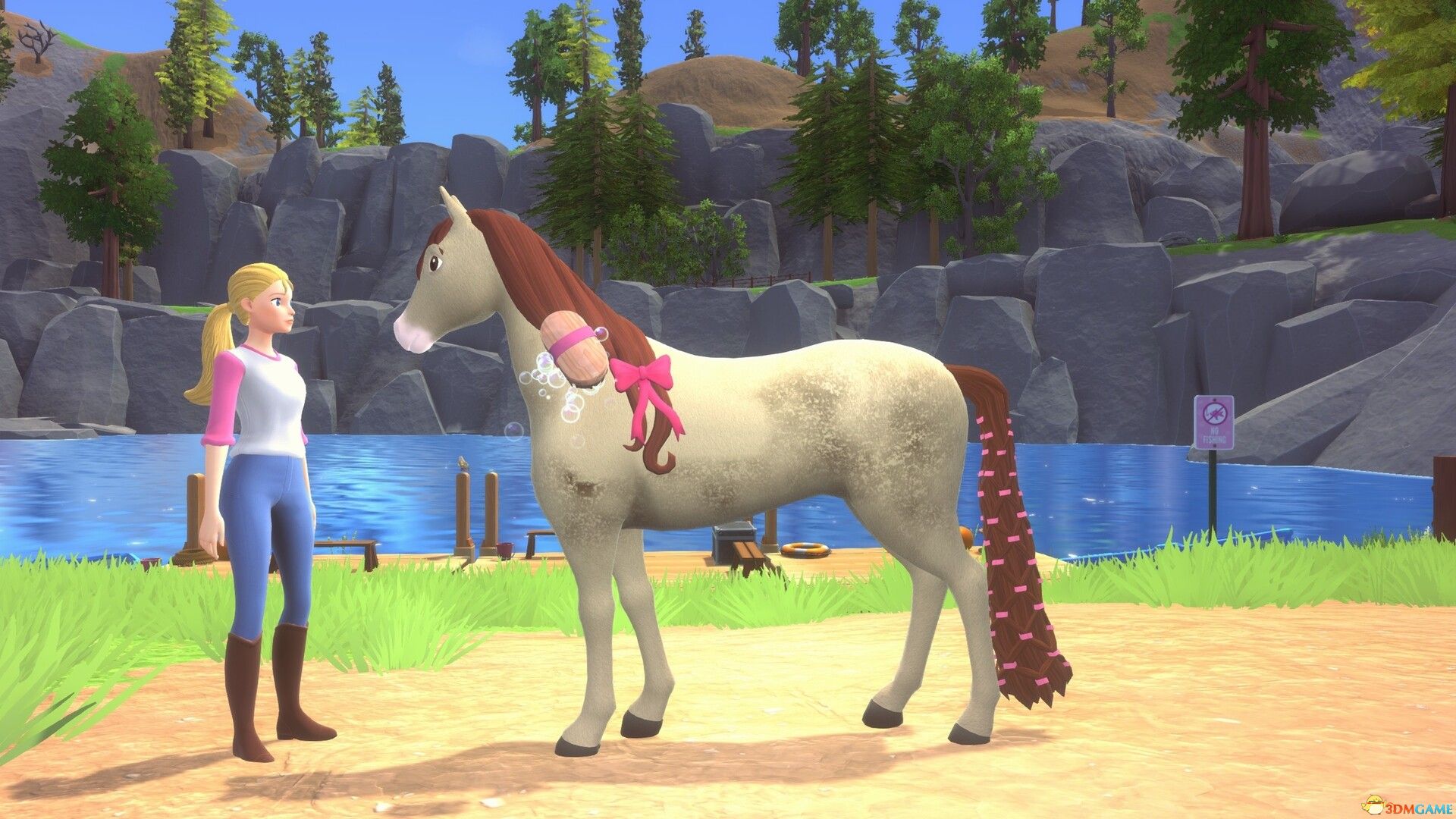 《芭比：马儿之旅（Barbie Horse Trails）》官方中文 TENOKE镜像版[TW/EN] 冒险游戏-第3张