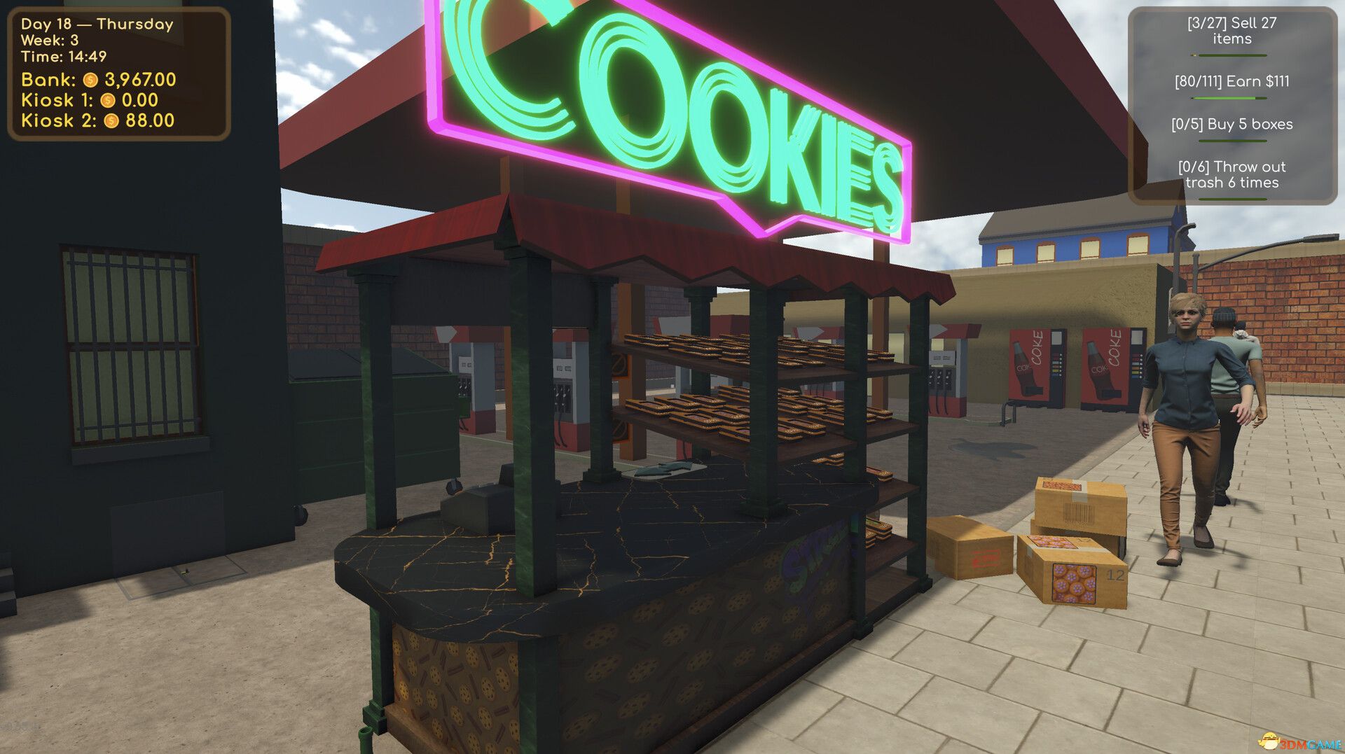 巧克力摊位模拟器（Choco Kiosk Simulator）官方中文 |解压即玩|
