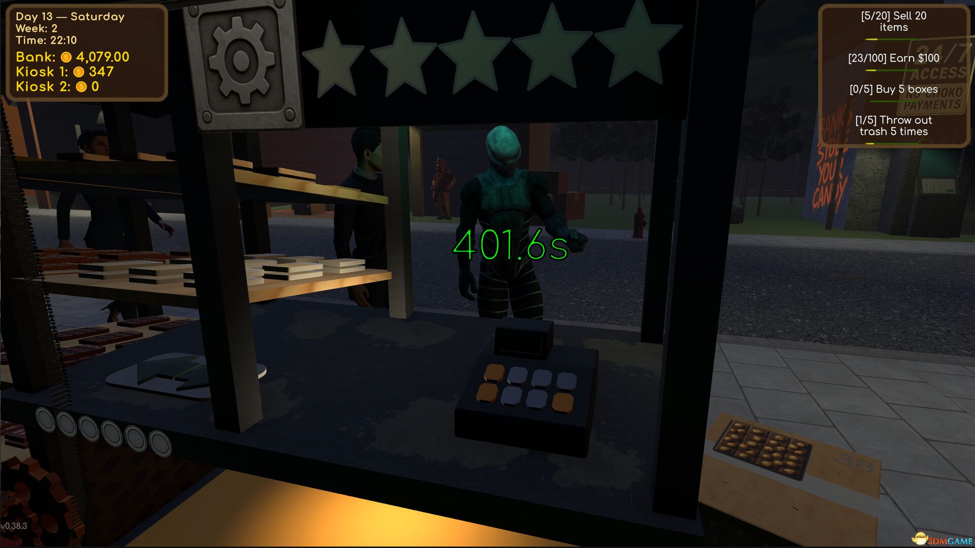 巧克力摊位模拟器（Choco Kiosk Simulator）官方中文 |解压即玩|