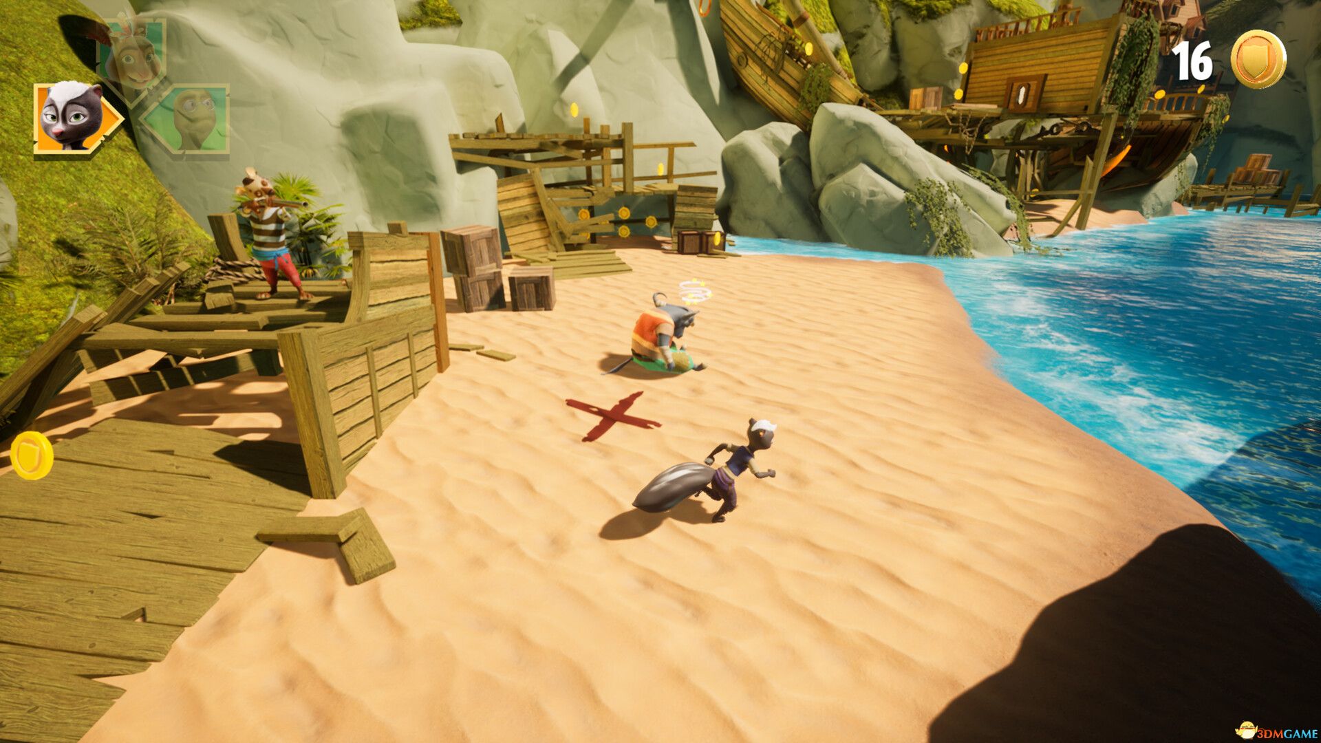 鸡兔猎人：尖胡子宝藏（Chickenhare and treasure of Spiking-Beard）|解压即玩|