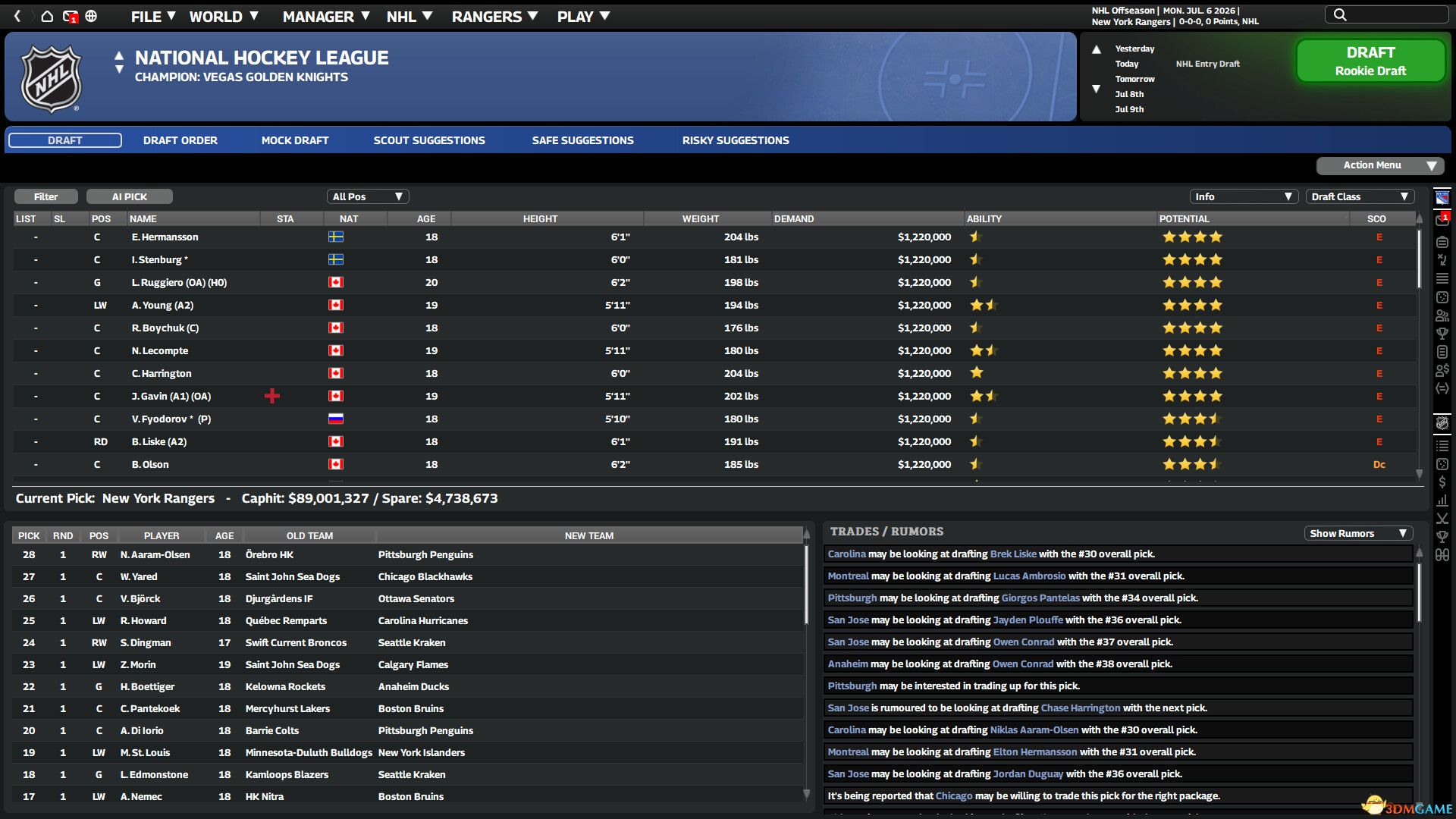 特许经营曲棍球经理12（Franchise Hockey Manager 12）|解压即玩|