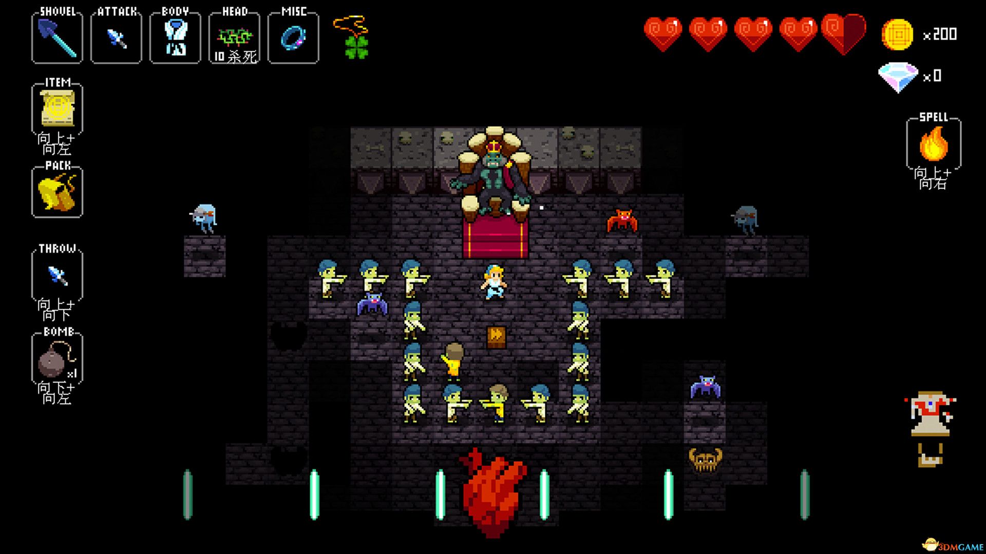 节奏地牢(Crypt of the NecroDancer)官方中文 集成铲子骑士DLC |解压即玩|