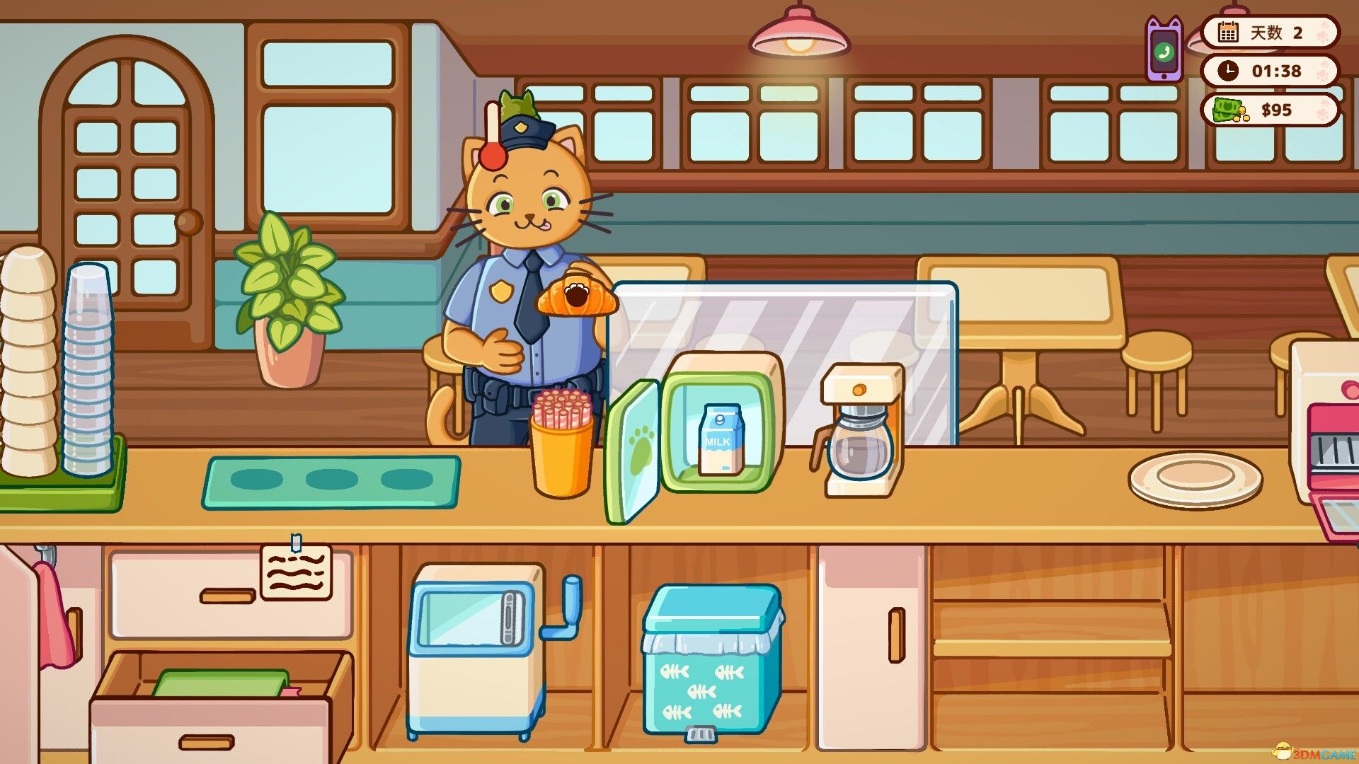 《喵喵甜品屋（Cats & Cups）》官方中文 v1.0.2 P2P硬盘版[CN/TW/EN/JP] 模拟经营-第7张
