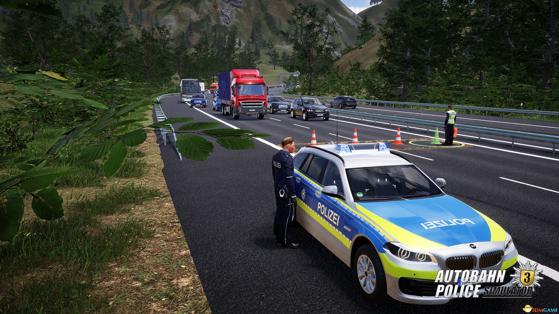 高速公路警察模拟器3（Autobahn Police Simulator 3）集成超速陷阱DLC |解压即玩|