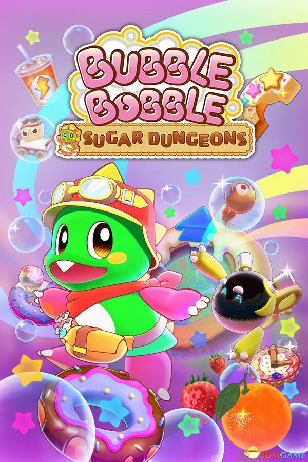 《泡泡龙：白糖地下迷宫（Bubble Bobble Sugar Dungeons）》官方中文 SKIDROW镜像版[CN/TW/EN/JP] 冒险游戏-第2张