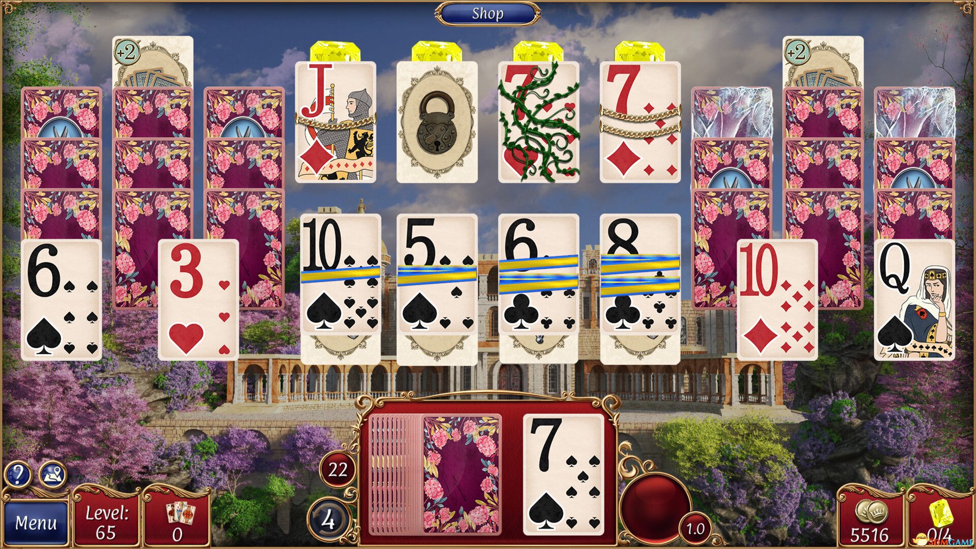 宝石配对纸牌：四季（Jewel Match Solitaire Seasons ）|解压即玩|