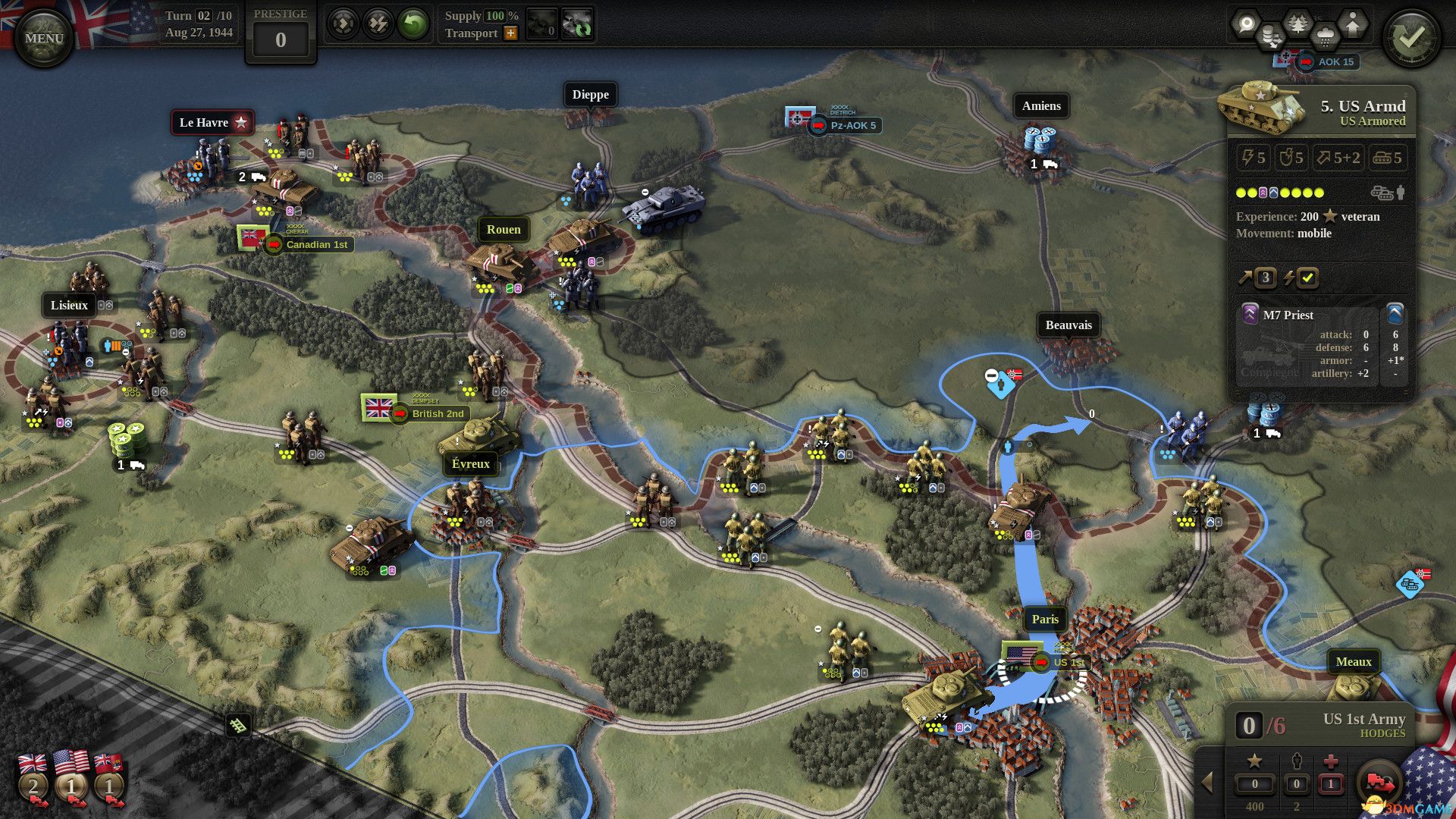 统一指挥2（Unity of Command II）官方中文 集成阿登战役DLC |解压即玩|