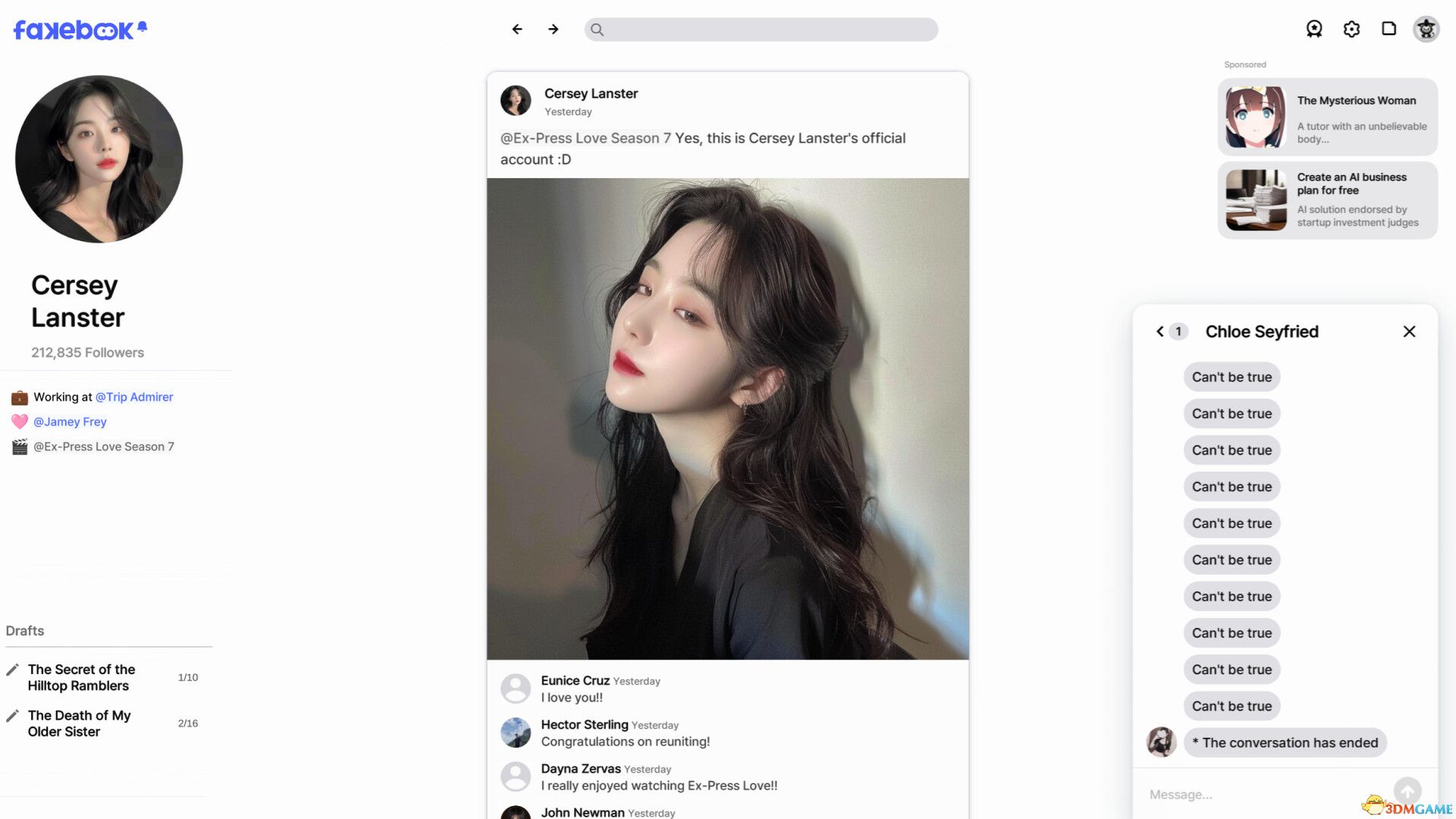 《伪社交（FAKEBOOK）》Build 21460802 P2P硬盘版[EN] 休闲解谜-第4张