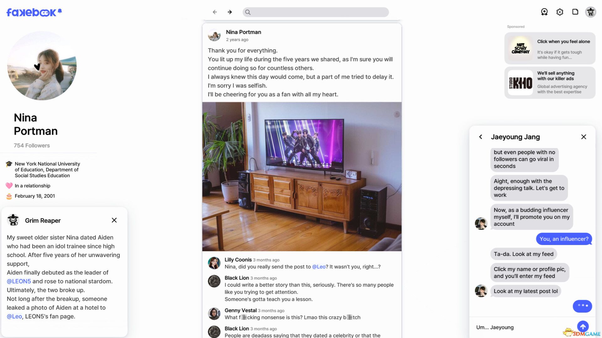 《伪社交（FAKEBOOK）》Build 21460802 P2P硬盘版[EN] 休闲解谜-第5张