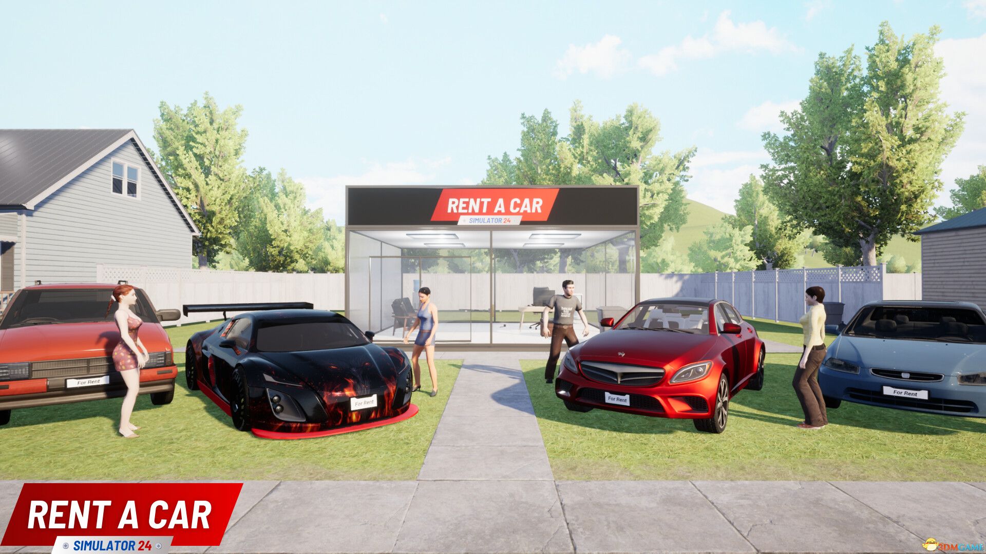 租车模拟24(Rent A Car Simulator 24)官方中文 |解压即玩|