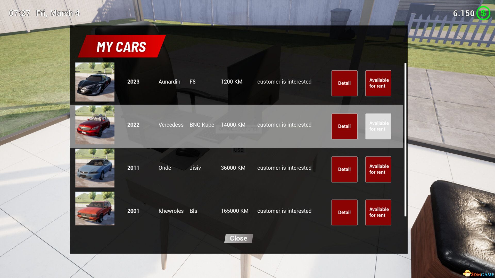 租车模拟24(Rent A Car Simulator 24)官方中文 |解压即玩|