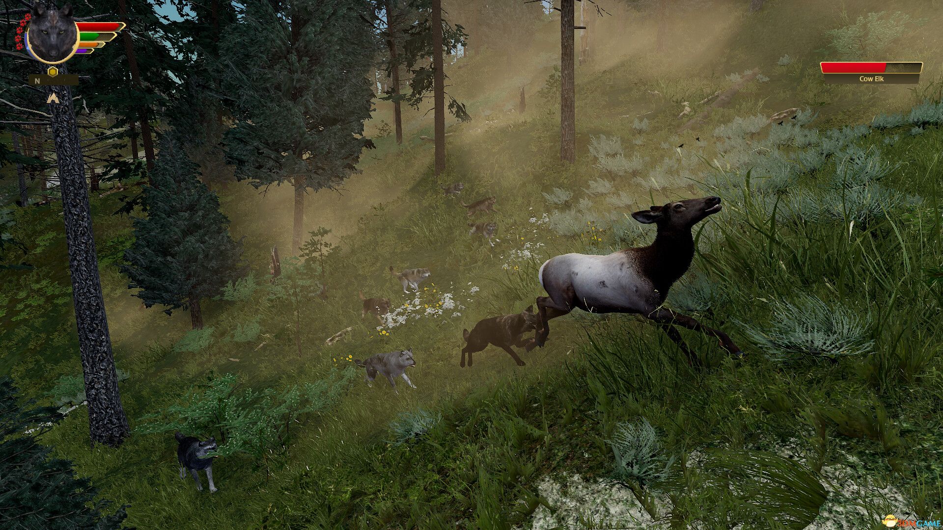 野狼谜踪:周年纪念版(WolfQuest: Anniversary Edition)集成塔楼倒塌DLC |解压即玩|