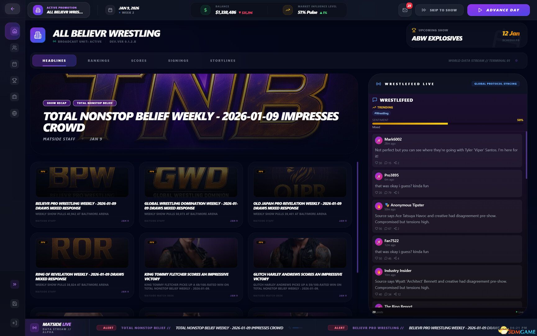 信念职业摔跤（Believr Pro Wrestling）Early Access |解压即玩|