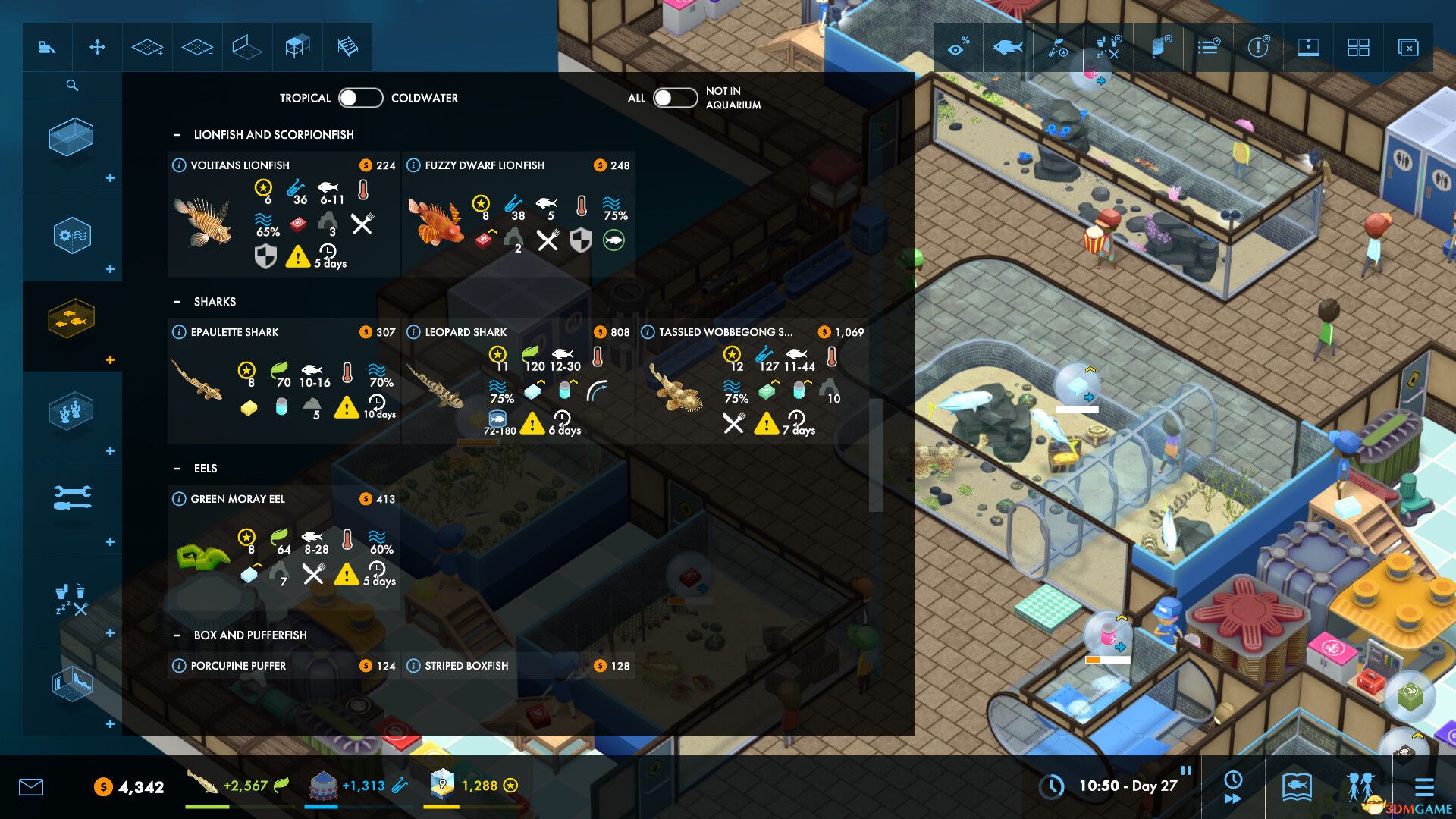 巨型水族馆（Megaquarium）官方中文 集成无脊椎璀璨收藏DLC |解压即玩|