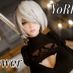 汉化~女随从2B~ESL YoRHa 2B follower