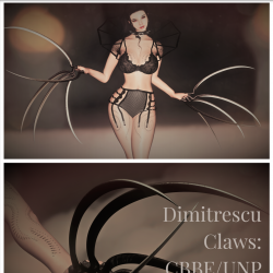 迪米特雷斯库女士之爪~Lady Dimitrescu Claws CBBE/BHUNP