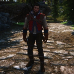 巫师3狼套装-The Witcher 3 Wolven Armor mod