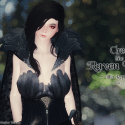 汉化~克里奥乌鸦女巫伊雅美化~Creo the Raven Witch - Illia Replacer v0.1