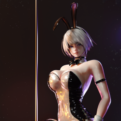 兔女郎COS套装~Skyrim Mod Release: Cosplay Pack - Bunny