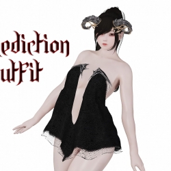 诅咒套装~[SE] Malediction Outfit CBBE 3BA BHUNP