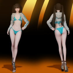 第一后裔瓦尔比维耶萨泳衣~[SE] First Descendant Valby&Viessa Swimsuit 3BA