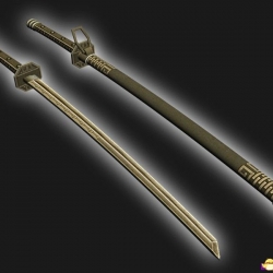 【SHARKAIY 组】矮人武士刀及大刀-Old Dwarven Katana and Daito