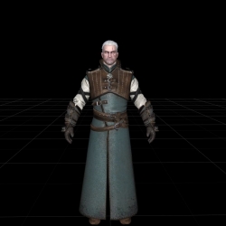 【结局喵帕斯汉化】 TW3 armor - Geralt of Rivia  巫师三利维亚的杰洛特护甲mod