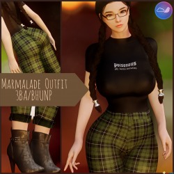 果酱套装~Marmalade Outfit - 3BA/BHUNP