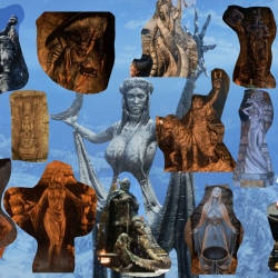 [Skyrim » Models and Textures][物件美化] 授权分流 Stunning Statues of Skyrim 惊艳的天际雕像