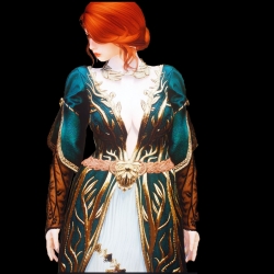 Witcher 3 Triss Gown Retouched 特莉丝的衣服