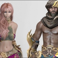 【旧帖补完】应求：波斯服装全套【官方&蒹葭】Persia Armor