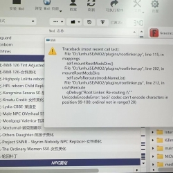 轮回mod整合包出现运行问题