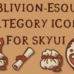 功能界面替换（Oblivioneseque Category Icons For SkyUI SE）
