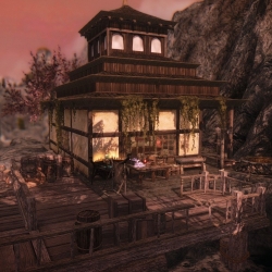 阿卡维尔式玩家住宅：丹崖栖所-Akaviri Player Home - No Load Doors - Danya's Retreat