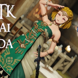 塞尔达传说套装~[SE] TOTK Zonai Zelda Outfit CBBE 3BA BHUNP