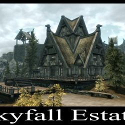 自己装饰的房子Skyfall Estate - Buildable Edition(11楼有汉化)