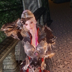 黑沙头领套装~BDO Boss Armor 01 HDT PE CBBE for Skyrim LE